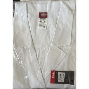 Dickies Women's Modern Classic Medical Lab Jacket, size XL, NWT-White‎